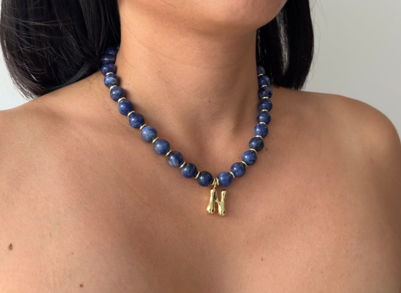 Luna Initial Necklace