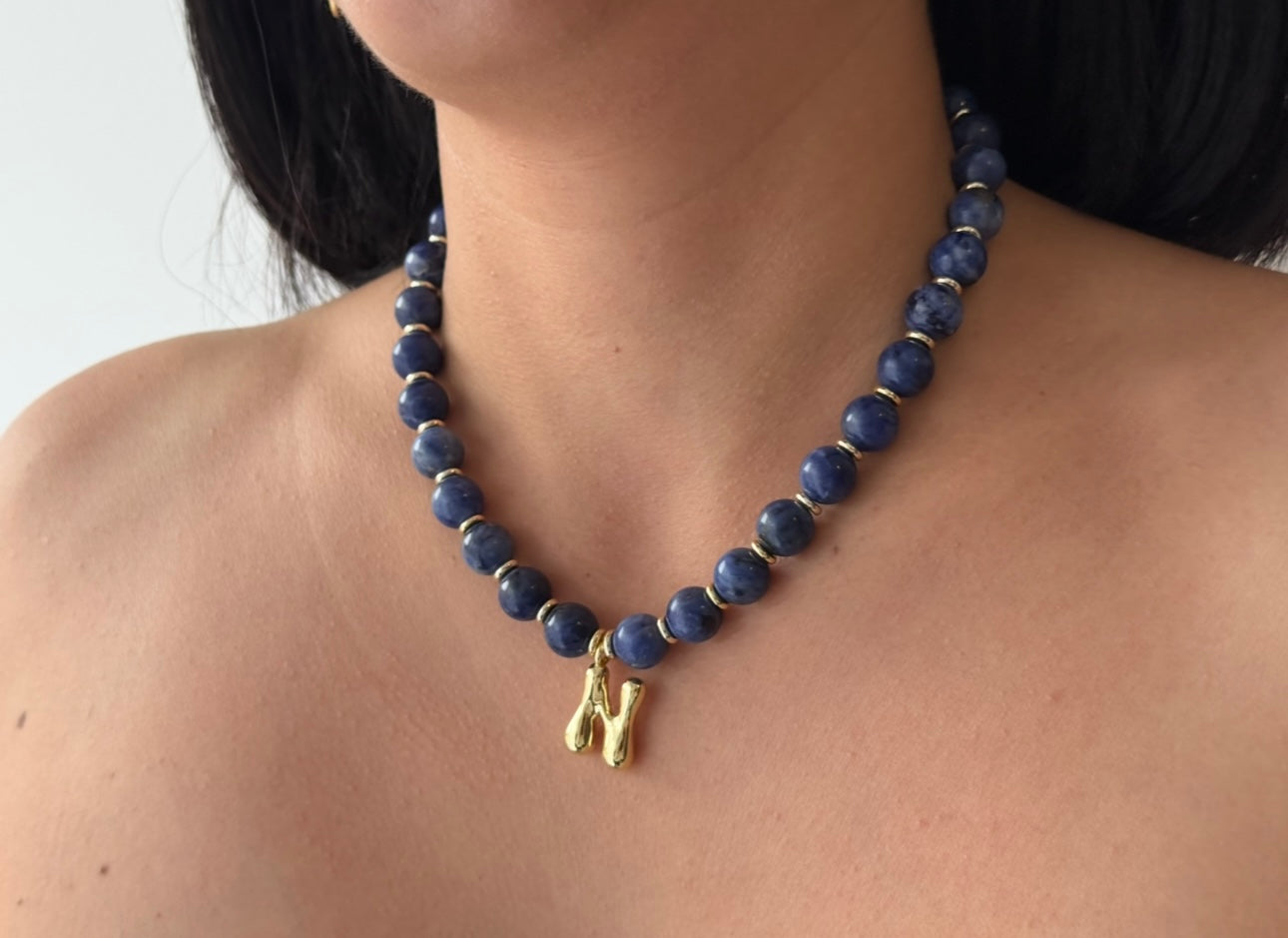 Luna Initial Necklace