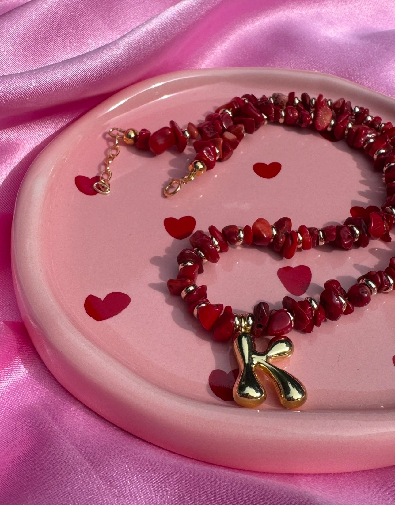 Poppy Initial Necklace