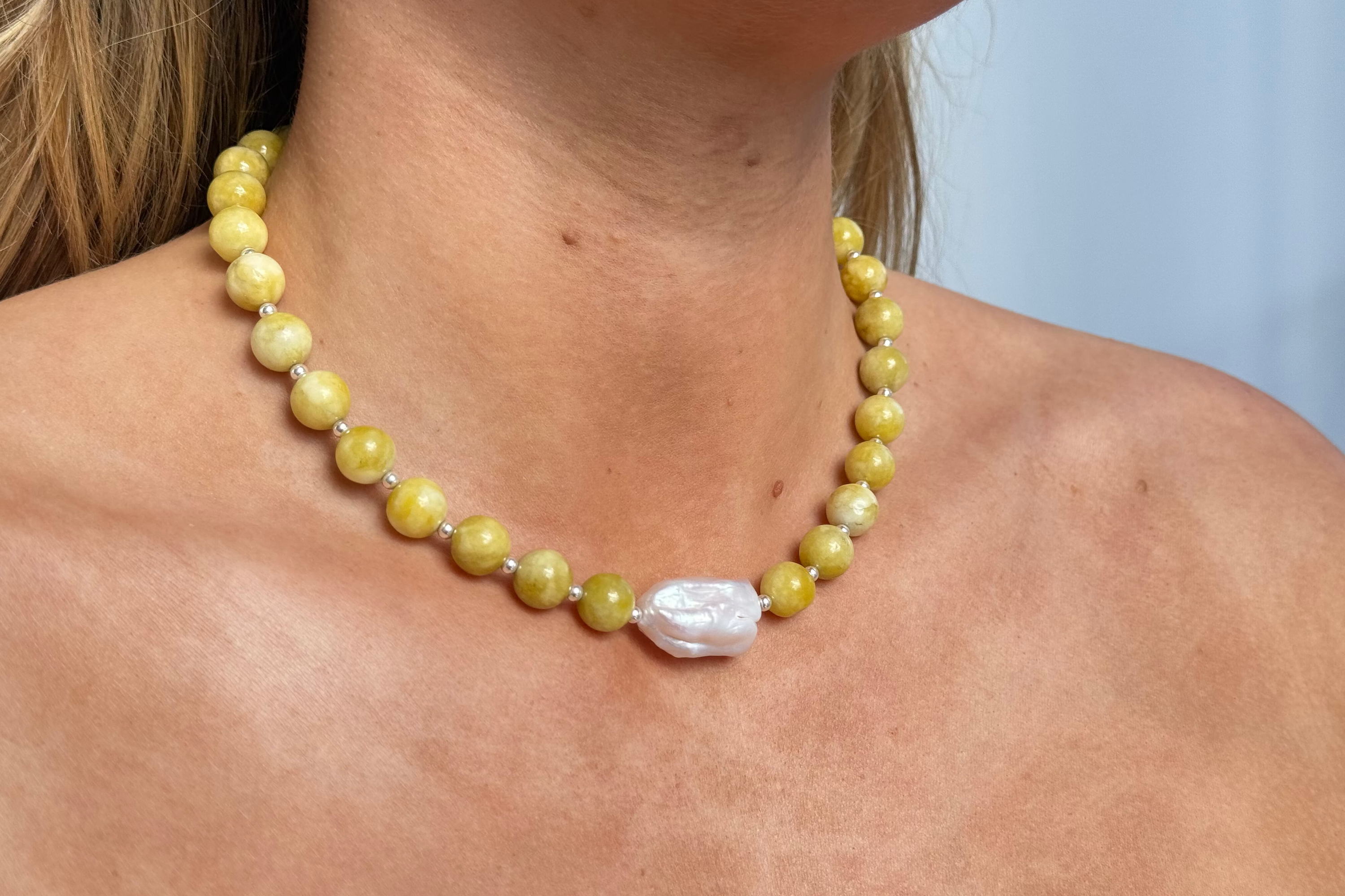 SILVER - Sunrise Necklace