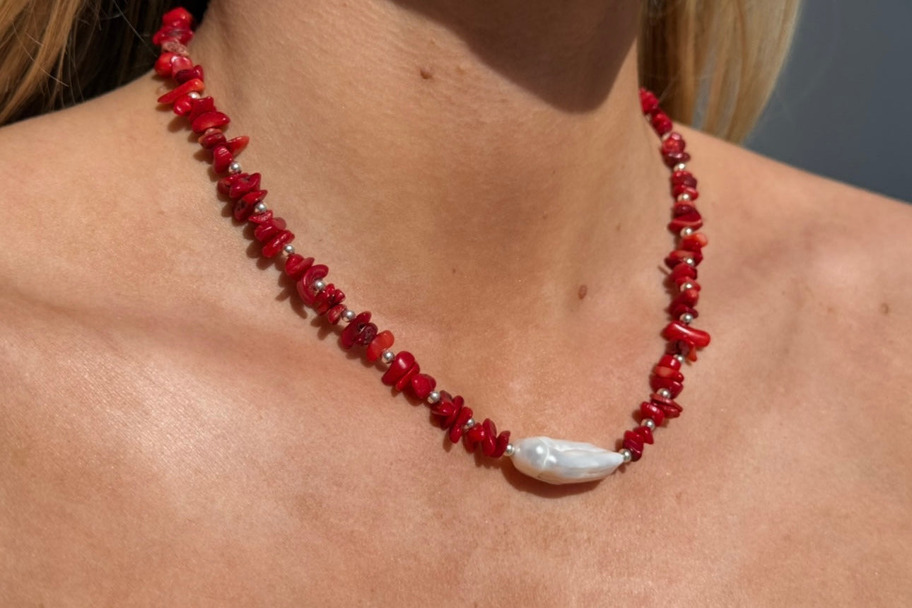 SILVER - Poppy Necklace