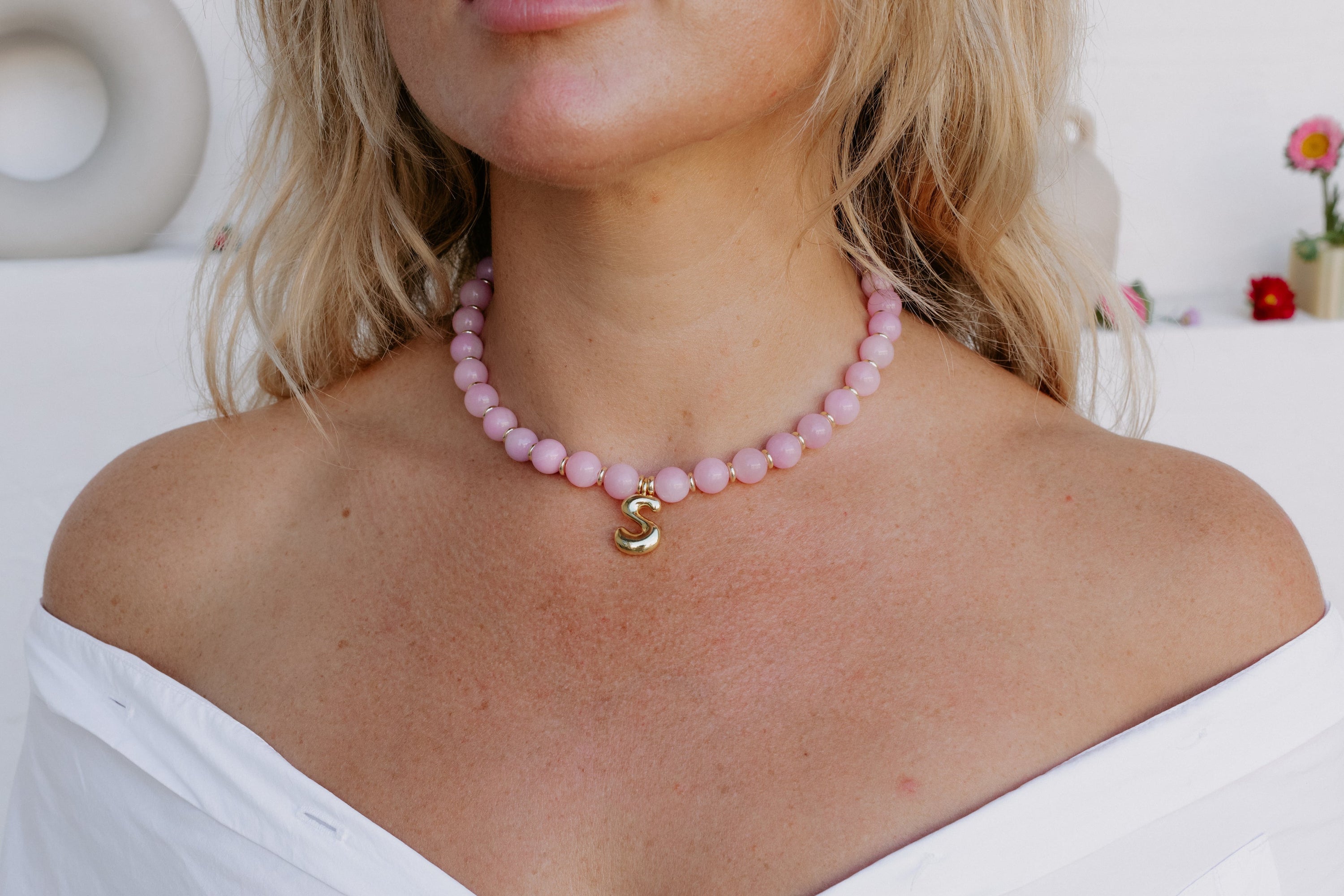 Poet Initial Necklace