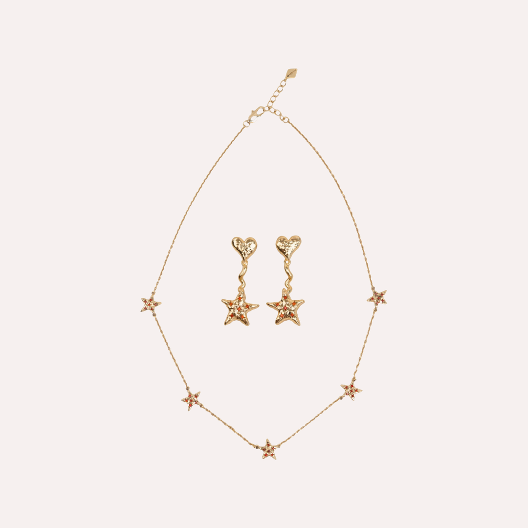 Pre - Order - Starstruck Bundle (Necklace + Earrings)