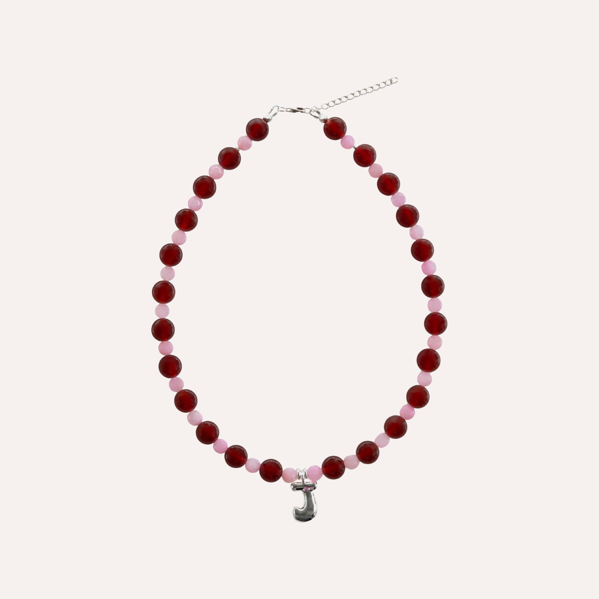 SILVER Harper Initial Necklace