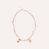 Pearl Initial Necklace