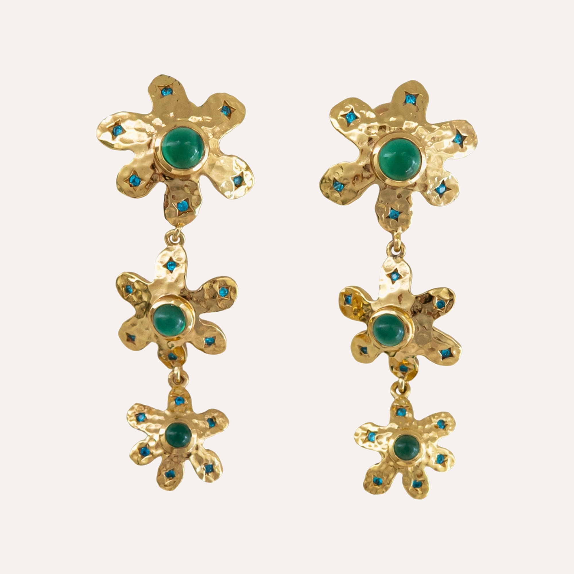 Flower Drop Earrings