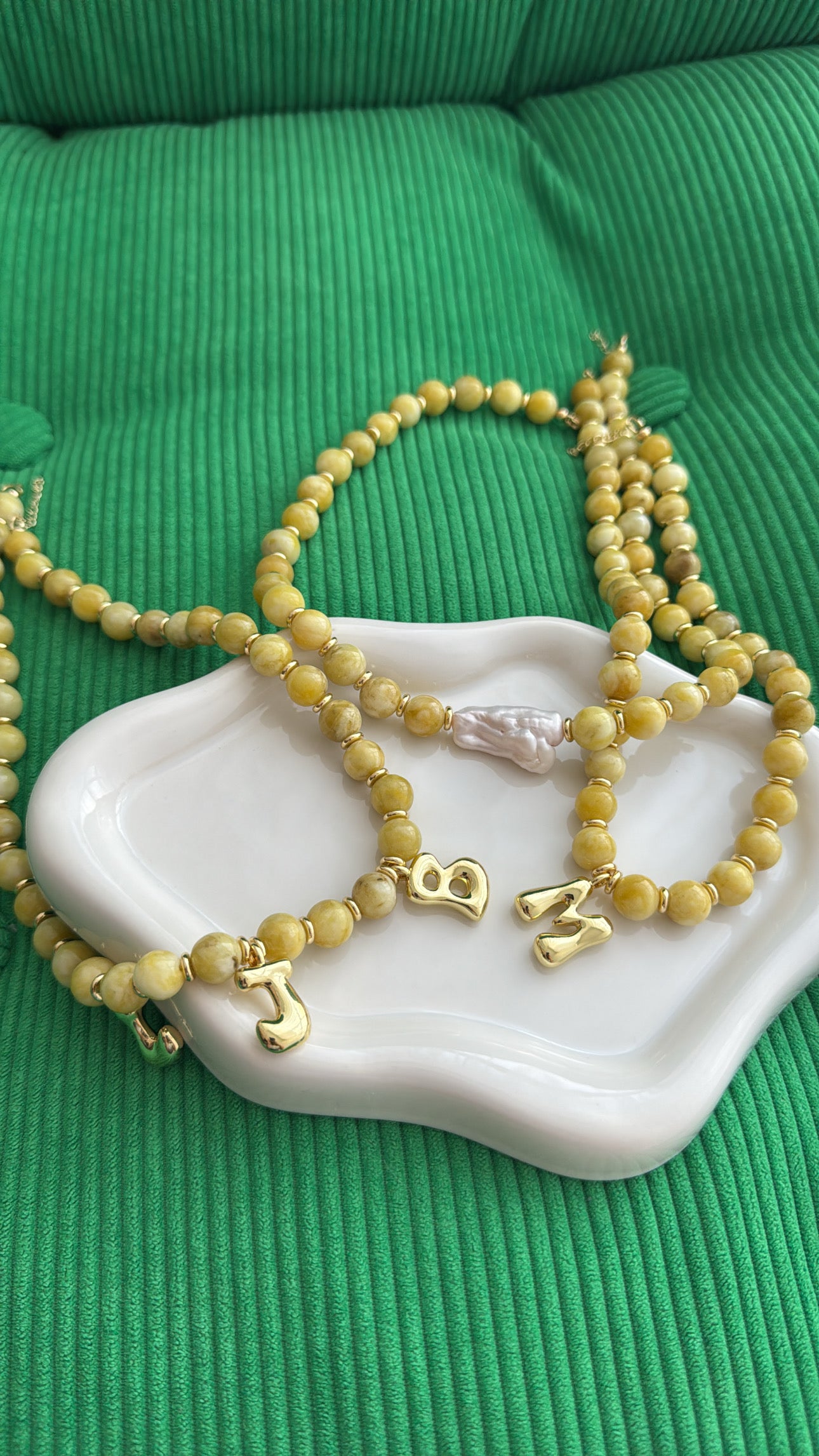 Sunrise Initial Necklace