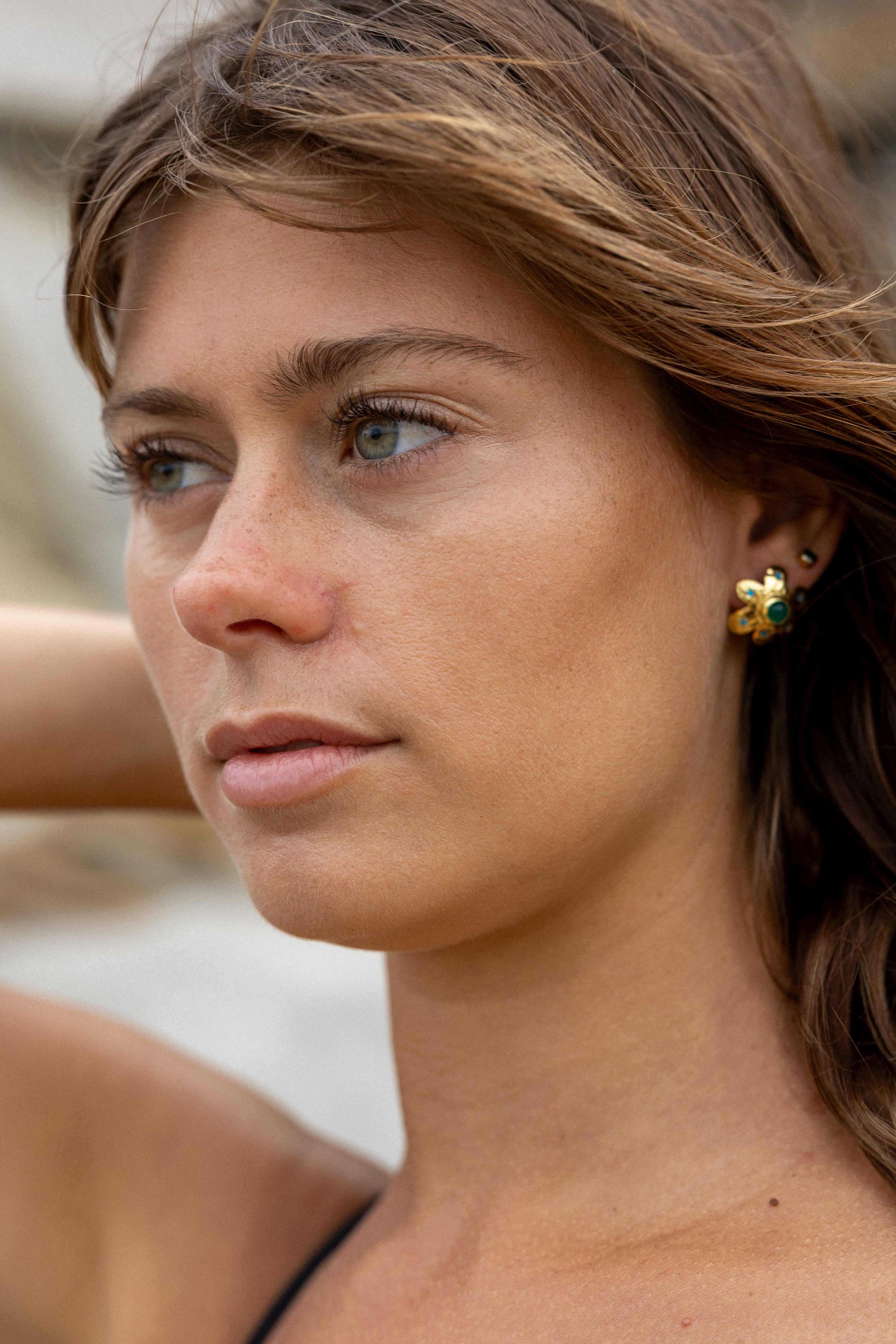Flower Stud Earrings