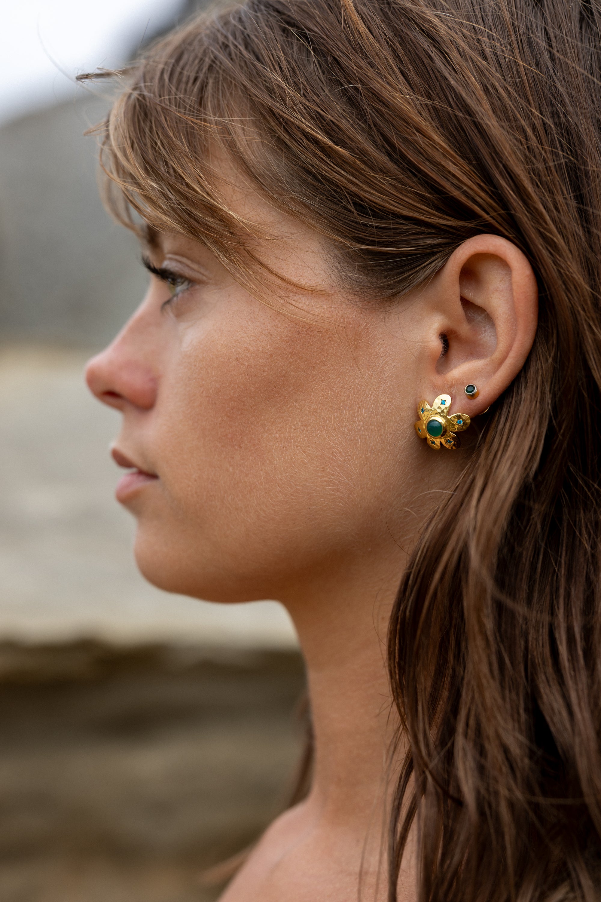Flower Stud Earrings