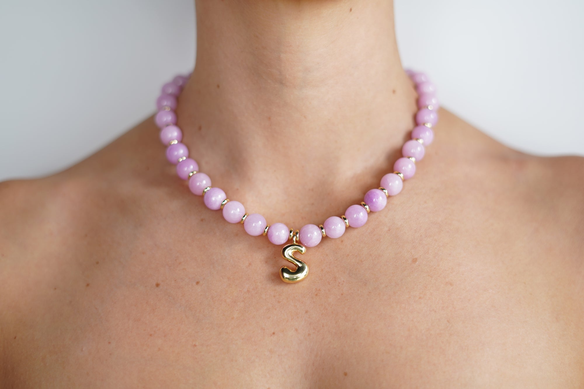 Poet Initial Necklace