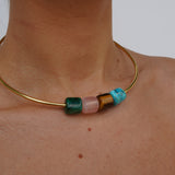 Paloma Charm Choker Necklace