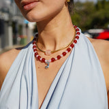 SILVER Harper Initial Necklace
