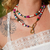Sammi Wrap Charm Necklace