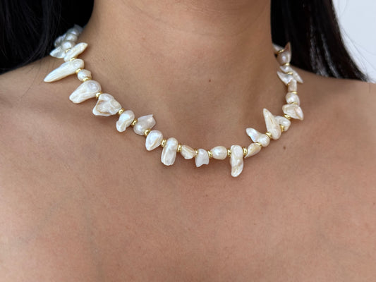 Chunky Pearl Necklace