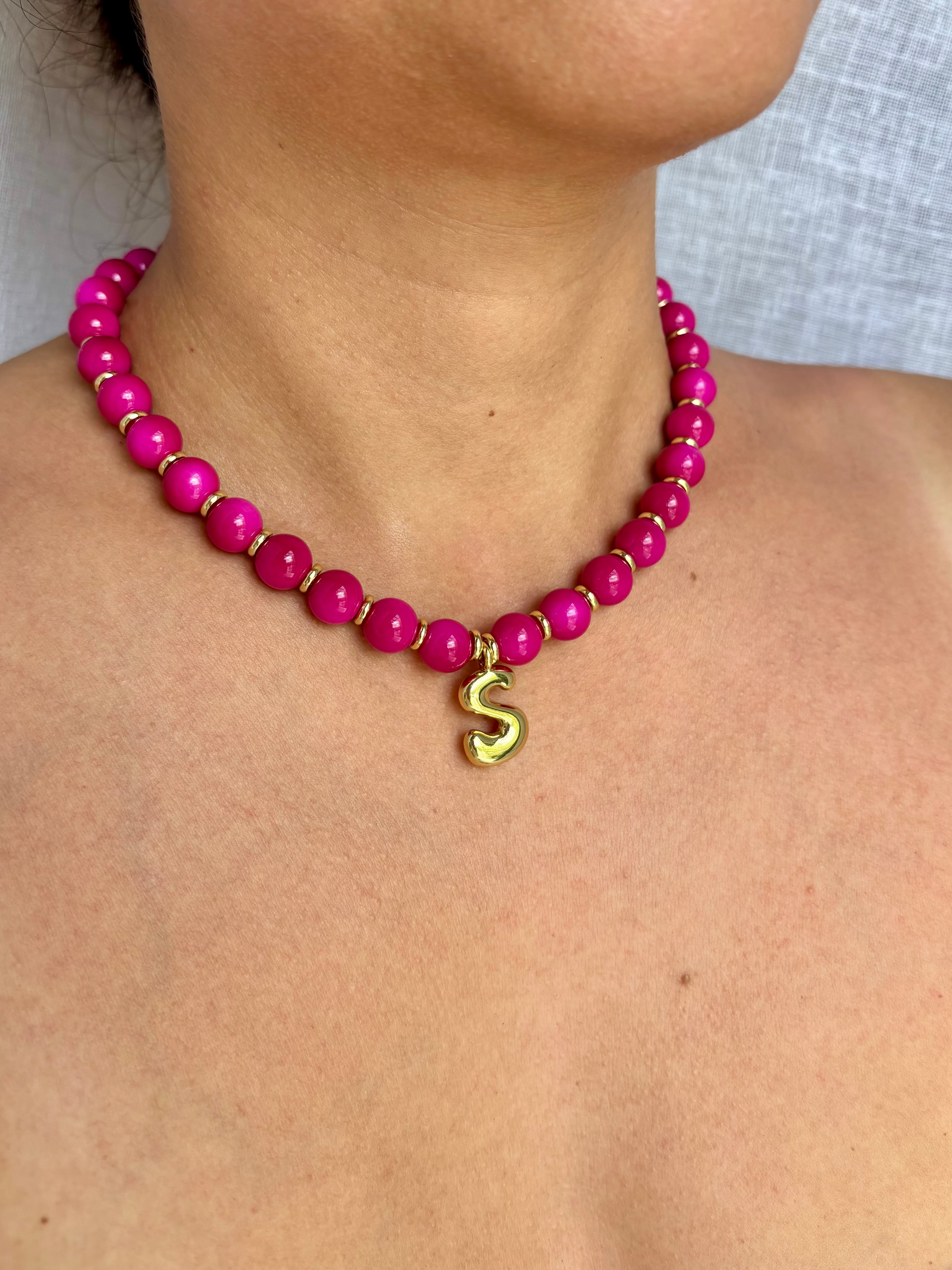 Queenie Initial Necklace