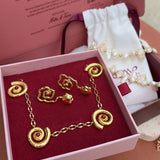 Swirls Necklace