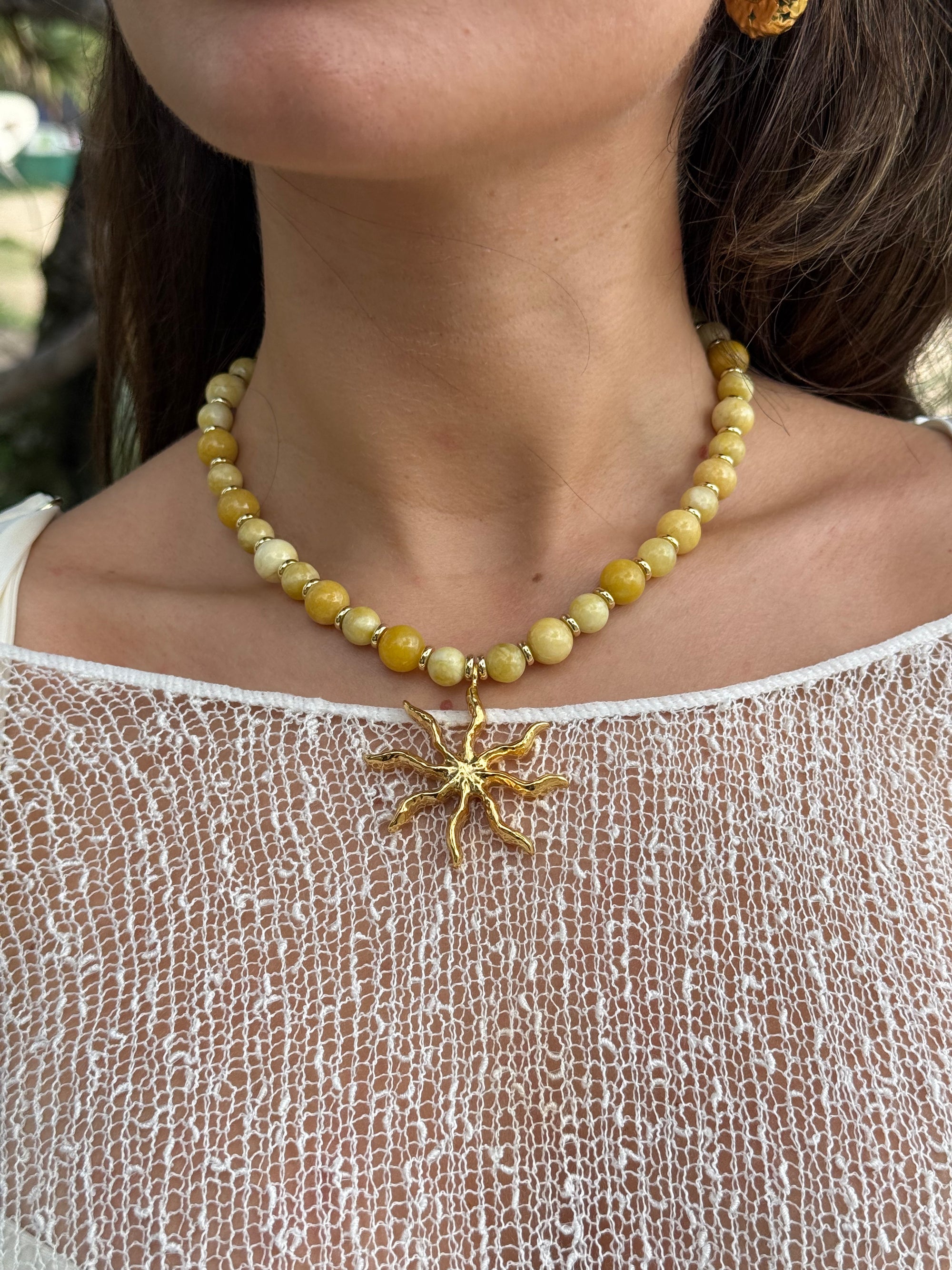 Sunrise Ray Necklace