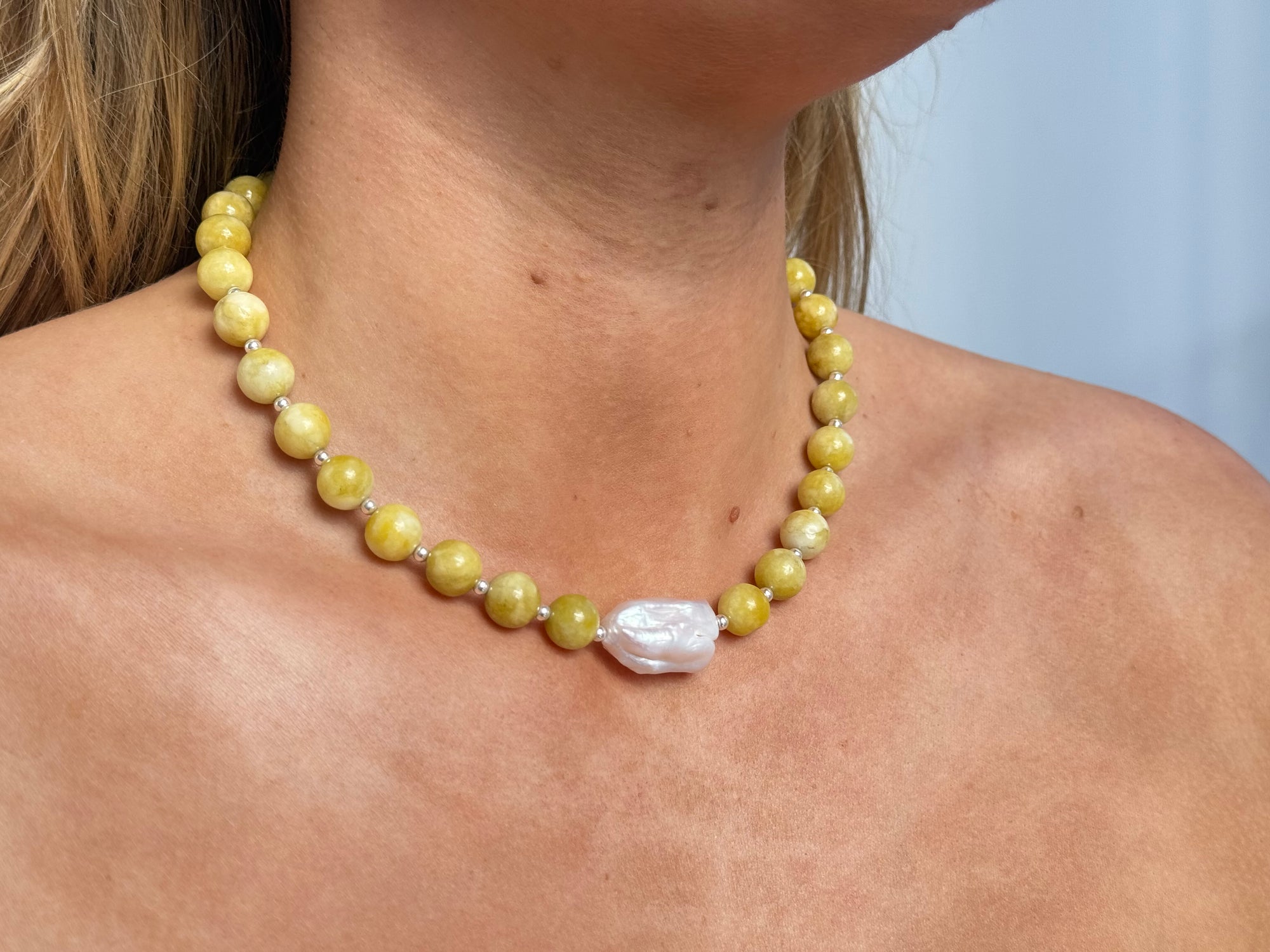 SILVER - Sunrise Necklace