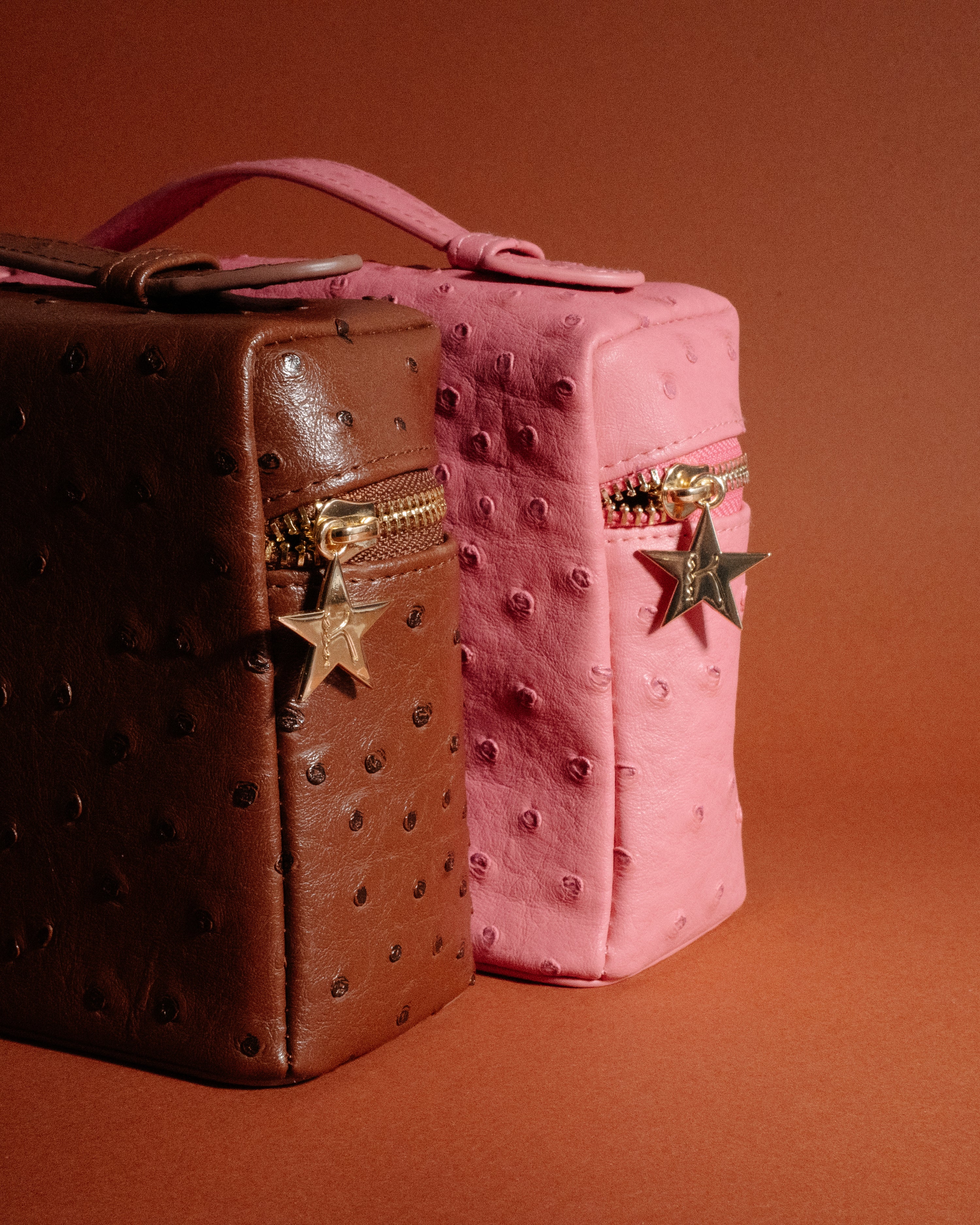 Goldie Jewellery Travel Bag in Pink