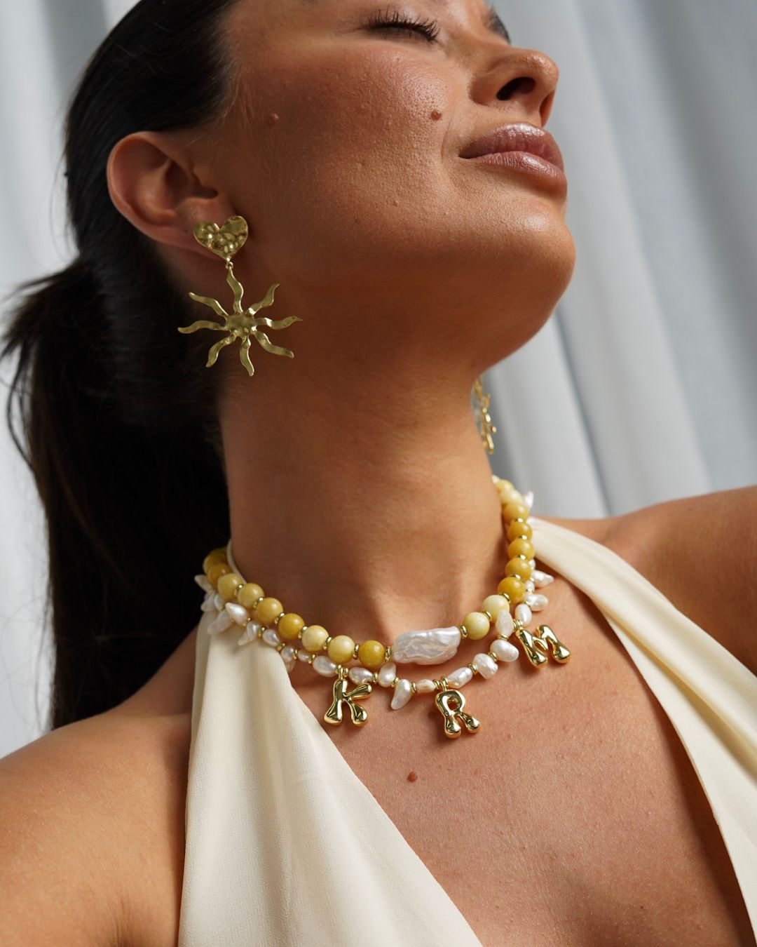Sunrise Pearl Necklace