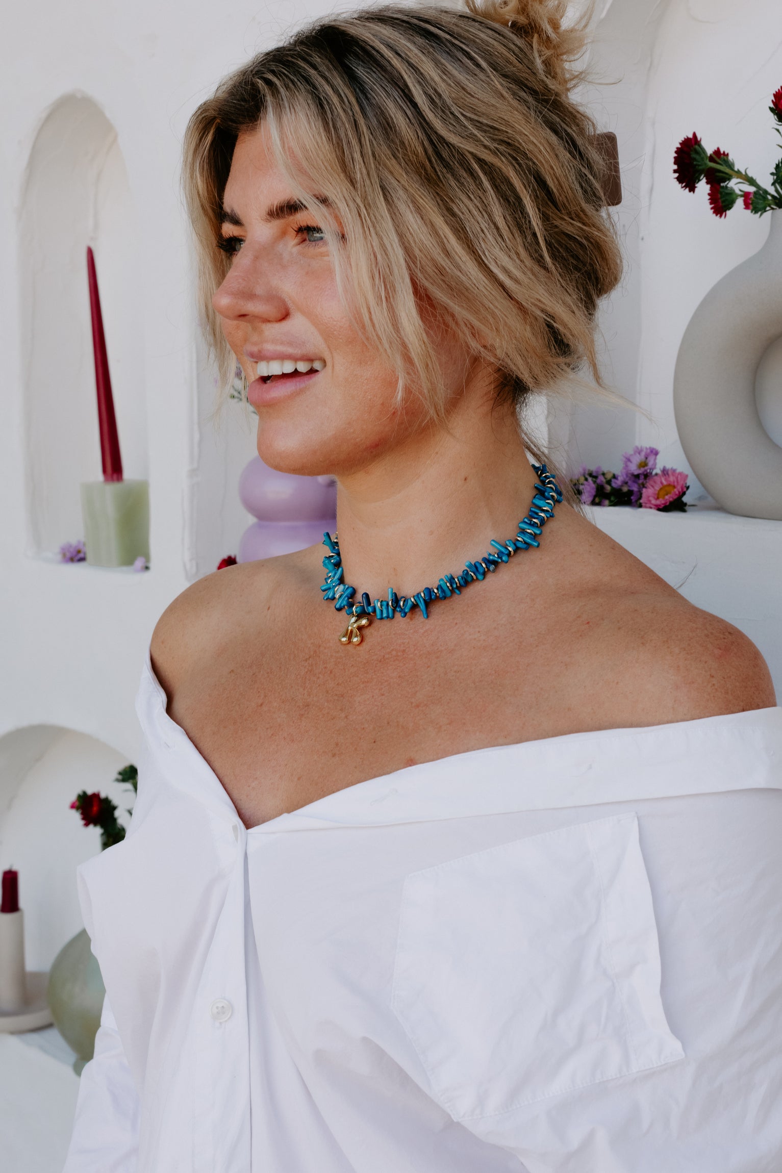 Nova Initial Necklace