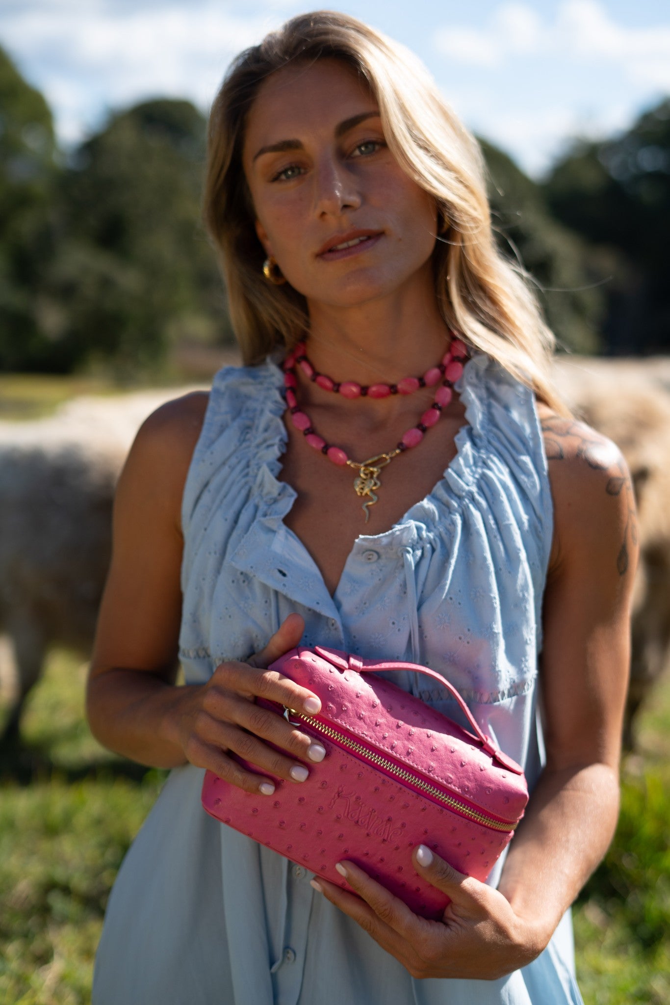 Frankie Wrap CHARM BASE Necklace